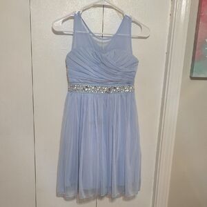 Speechless Light Blue Formal Kids Dress